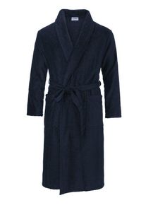 Caw&ouml; plussize: Nadměrn&aacute; velikost: Caw&ouml;, Szlafrok z kołnierzem szalowym Granatowy