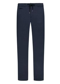 Plus size : Bugatti, Chinos with stretch content and drawstring in a Blue