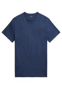 Plus size : Polo Ralph Lauren, Cotton T-shirt with embroidered polo rider in a Navy Blue