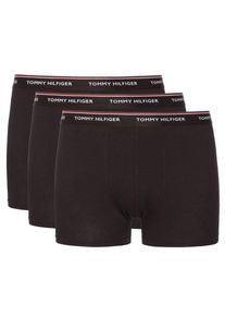 Nadměrná velikost: Tommy Hilfiger, Pohodlné bavlněné slipy s podílem streče v balení po 3 kusech Černá