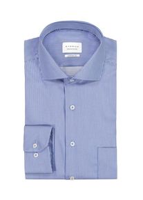 Plus size : Eterna, Shirt with striped pattern, Comfort Fit in a Blue