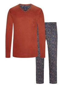 Plus size : Novila, Pyjamas with patterned bottoms in a Copper
