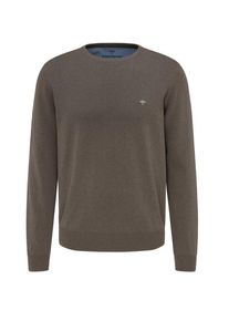 Plus size : Fynch-Hatton, Cotton sweater, extra long in a Brown