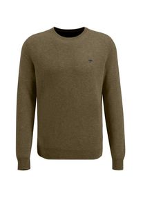 Plus size : Fynch-Hatton, Cotton sweater, extra long in a Olive