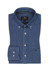 plussize: Nadměrn&aacute; velikost: Fynch-Hatton, Koszula w jeansowym stylu z kołnierzykiem button down Niebieski