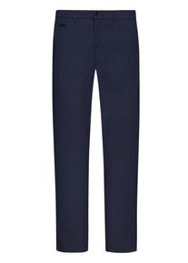 Plus size : Brax, Chinos Fabio with fine texture in Hi-Flex fabric, Blue Planet in a Blue