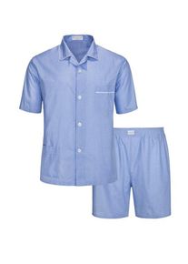 Plus size : Novila, Short pyjamas, Patrick in a Light Blue