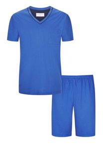 Plus size : Novila, Pyjamas in cotton jersey in a Blue