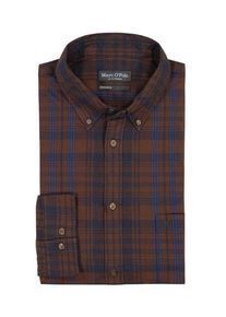Marc O'Polo plussize: Nadměrná velikost: Marc O'Polo, Koszula w kratkę, regular fit Bourdeaux