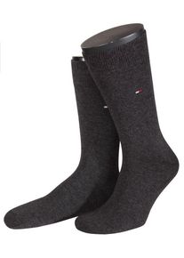 plussize: Nadměrn&aacute; velikost: Tommy Hilfiger, Skarpetki, dwupak Antracyt