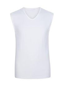 plussize: Nadměrn&aacute; velikost: Mey, Funkcyjna koszulka bez rękaw&oacute;w Dry Cotton Biała