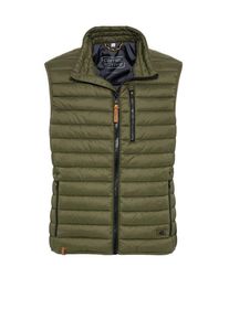 Nadměrná velikost: Camel Active, Prošívaná vesta s lehkým vatováním Khaki
