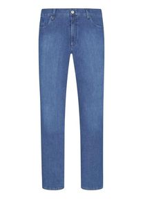 Eurex By Brax plussize: Nadměrn&aacute; velikost: Eurex, Jeansy 5 pocket z niskim stanem Niebieski