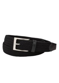 Tom Rusborg OF COPENHAGEN Plus size : Tom Rusborg, Stylish braided belt in a Black