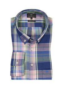 Plus size : Fynch-Hatton, Shirt with button-down collar in a Blue