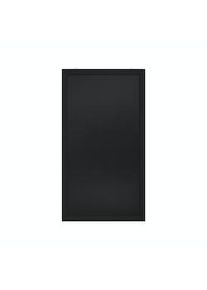 Europel Pizarra con marco 60x110cm negra, Paquete de 5, 356229