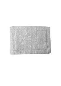 Donegal Collections- Alfombra De Ba&ntilde;o Rizo Antideslizante CORF&Uacute; Blanco 40x60cm