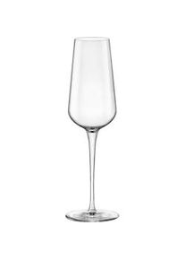 Bormioli Rocco Juego de 6 copas flauta Inalto de cristal, 28cl