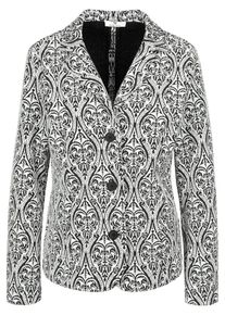 Jersey-Blazer Peter Hahn schwarz