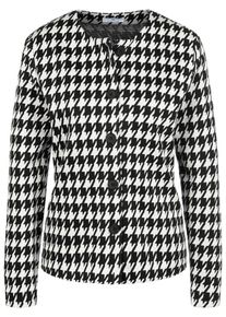 Jersey-Blazer Peter Hahn schwarz