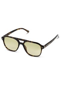 Kapten & Son Kapten & Son Zurich Oversize Dark Tortoise Green Occhiali da sole
