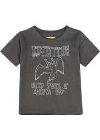 Led Zeppelin Amplified Collection - US 77 Tour Kinder-Shirt charcoal