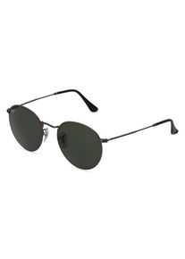 Ray-Ban RB 3447 ROUND METAL | okulary przeciwsłoneczne | Kształt okularów: panto, minerał, szary