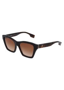 Burberry BE4391 | okulary przeciwsłoneczne | Kształt okularów: motyl, tworzywo sztuczne, brązowy