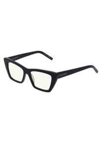 SAINT LAURENT SL 276 MICA | okulary przeciwsłoneczne | Kształt okularów: motyl, tworzywo sztuczne, czarny