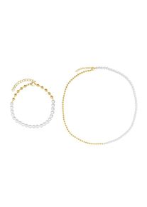 Heideman Parure de bijoux 'Timur' Homme or, blanc taille One Size