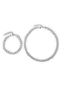 Heideman Parure de bijoux 'Jake' Homme argent taille One Size