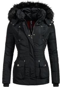 Marikoo Dames Winterjas 'Vanilla' zwart XS