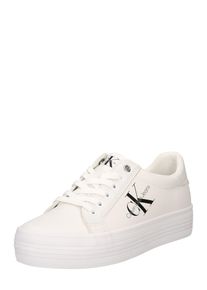 Calvin Klein Jeans Dames Sneakers laag zwart / wit 41