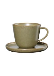 Asa koffiekop met schotel, miso