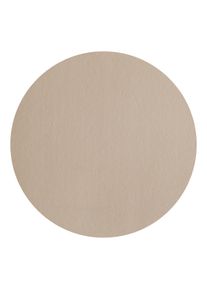 Asa placemat imitatieleer ø38 cm beige