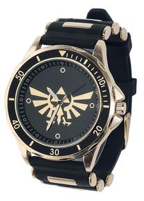 THE LEGEND OF ZELDA Golden Triforce Armbanduhr schwarz/goldfarben