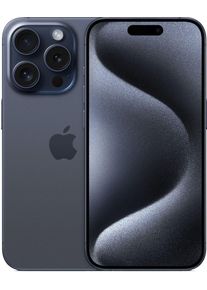 Apple Exzellent: iPhone 15 Pro | 128 GB | Dual-SIM (2 x eSIM) | Titan Blau