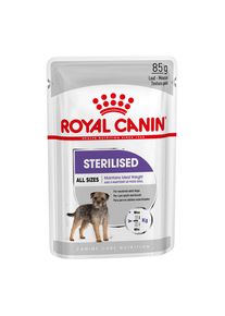 12x85g Royal Canin Sterilised Care Nutrition - Pâtée pour Chien
