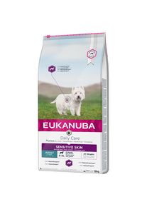 12kg Daily Care Adult Sensitive Skin eukanuba - Croquettes pour chien