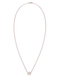 Elli Dames Ketting 'Lotusblume' rose-goud 45