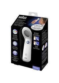 Braun Thermometer Stirn BNT300No Touch + Touch Thermometer Batterie + Schutzkappe + Anleitung