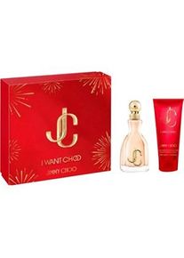 Jimmy Choo Damendüfte I Want Choo Geschenkset Eau de Parfum Spray 60 ml + Body Lotion 100 ml