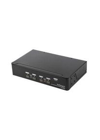 StarTech.com 4 portos KVM-kapcsoló USB-hubbal, 3840 x 2160, DisplayPort - USB-A / USB-B - SV431DPUA2
