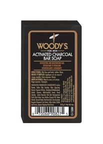 Woody's Woody's Herrenpflege Körper Activated Charcoal Bar Soap