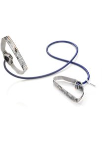 TheraBand Bodytrainer Tubing (mit flexiblen Griffen), extra stark (blau)