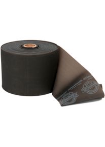 TheraBand latexfreies Übungsband, 45 m x 10.5 cm, spezial stark (schwarz)