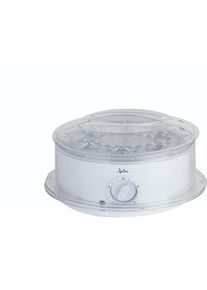 Vaporera Jata CV200. con 2 cestas. Capacidad: 3,5 litros. Depósito: 500 ml. Incluye recipiente para arroz o salsas. Cocina sana