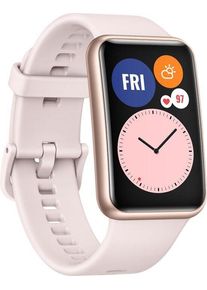 Exzellent: Huawei Watch Fit (2020) | rosegold | rosa