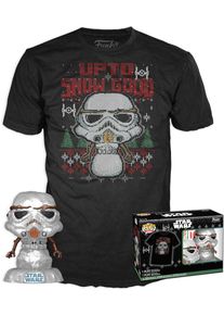 Star Wars Holiday Stormtrooper - POP! & Tee (Metallic) Vinyl Figur 557 Sammelfigur Standard