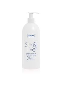 Ziaja Sensitive gel lavant visage et corps pour peaux sensibles et irritées 400 ml